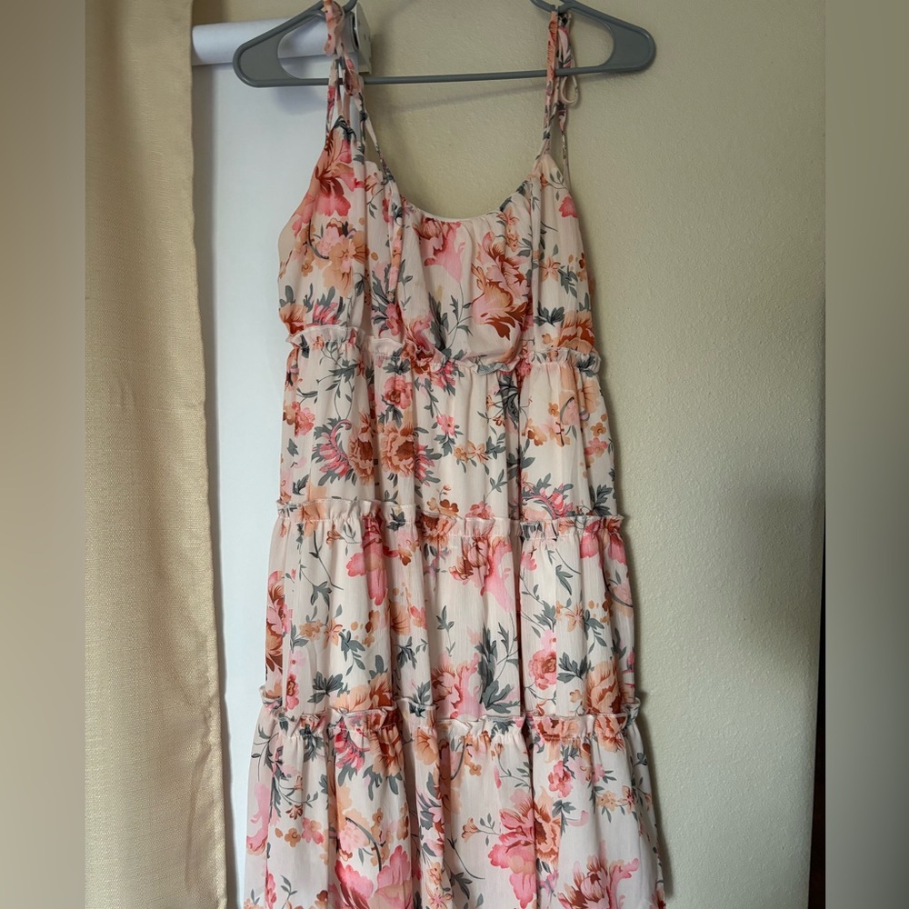 Floral cocktail dress